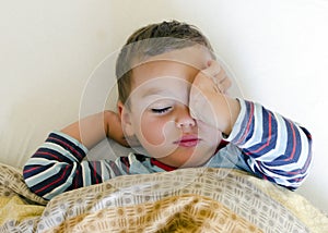 Child waking up