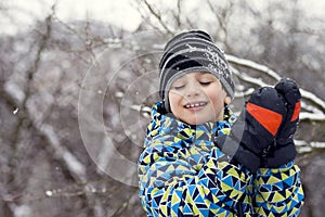 Child in winter