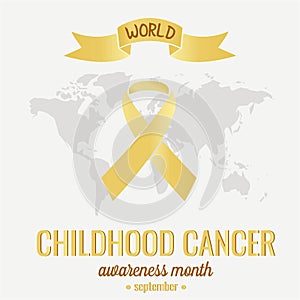 Childhood cancer awareness