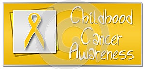 Childhood Cancer Awareness