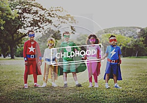 Childhood Childlike Child Children Kids Offspring Concept photo