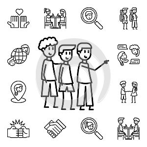 Childhood friendship icon. Detailed set of friendship icons. Premium quality graphic design. One of the collection icons for