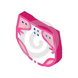 Childhood Nappy isometric icon vector illustration