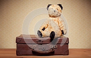 Childhood Nostalgia Teddy Bear photo