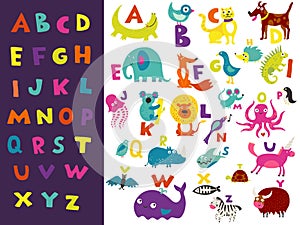 Children Alphabet Bright Set