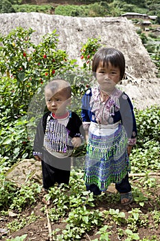 Children of Asia, ethnic group Meo, Hmong