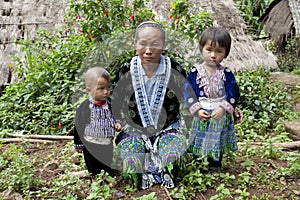 Children of Asia, ethnic group Meo, Hmong