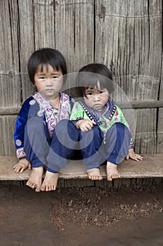 Children of Asia, ethnic group Meo, Hmong