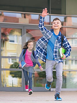 Children back to school