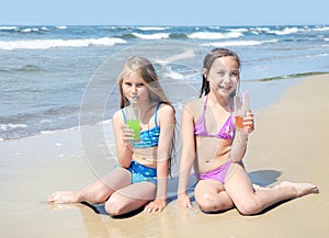 Children on beach