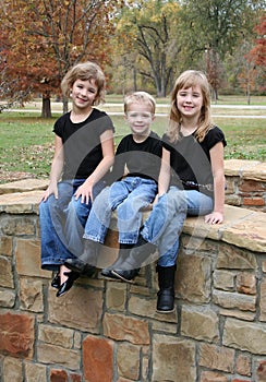 Children on a Bridge