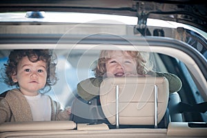 Children in the car