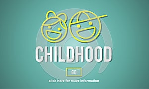 Children Childhood Kids Offspring Website Concept