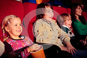 Children At The Cinema