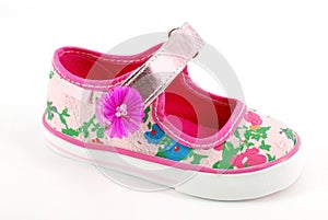 Children colorful shoe