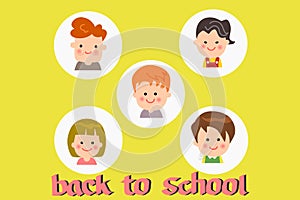 Children come back to school