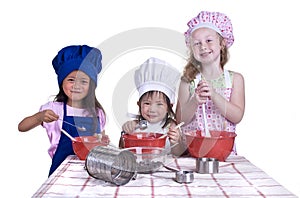 Children Cooking