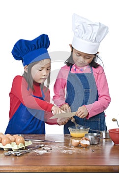 Children Cooking