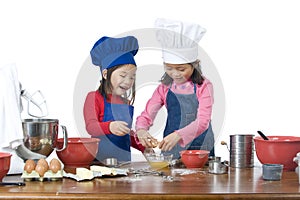 Children Cooking