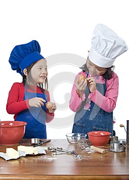 Children Cooking