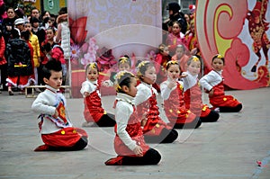 Children Dance on The Square