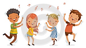 Children dancing