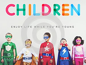 Children Enjoy Life Young Age Concept