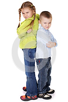 Children fighting