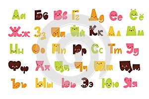 Children font in the cartoon style.