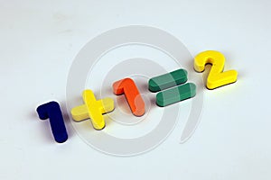 Children fridge magnets simple maths calculation