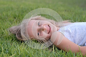 Children girl laughter