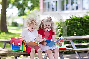 Children going back to school, year start