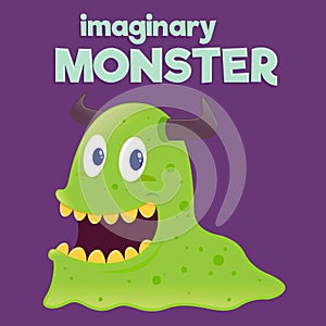 Children Imaginary Slug Monster