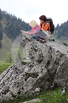 Children in nature