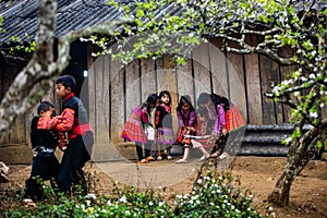 Children in the Northwest region of Vietnam