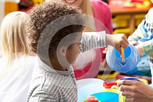 Children in nursery