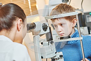 Children ophthalmology or optometry