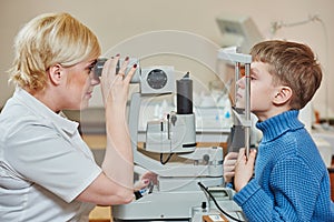 Children ophthalmology or optometry