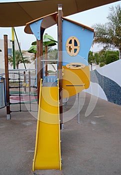 Children Park Play House Slide