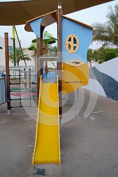 Children Park Play House Slide