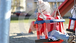 Children Park Swing Time