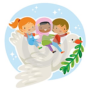 Children of Peace: Riding the Dove with an Olive Branch