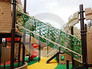 Children playground castle