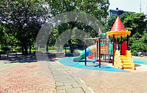 school children playground photo