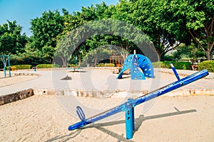 Children playground park in Udaipur, India