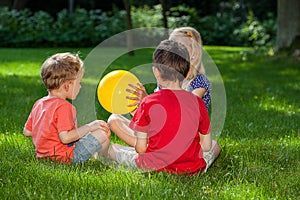 Children playing in the park