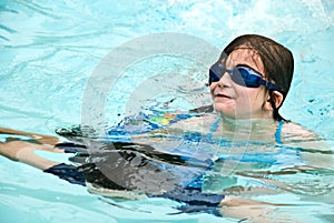 Children Playing In Pool