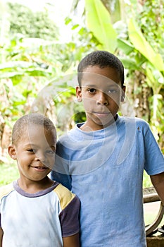 children portrait Corn Island Nicaragua