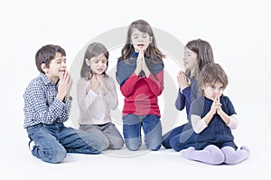 Children Pray