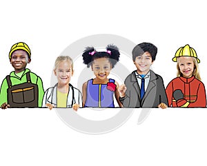 Children with Professional Occupation Concepts